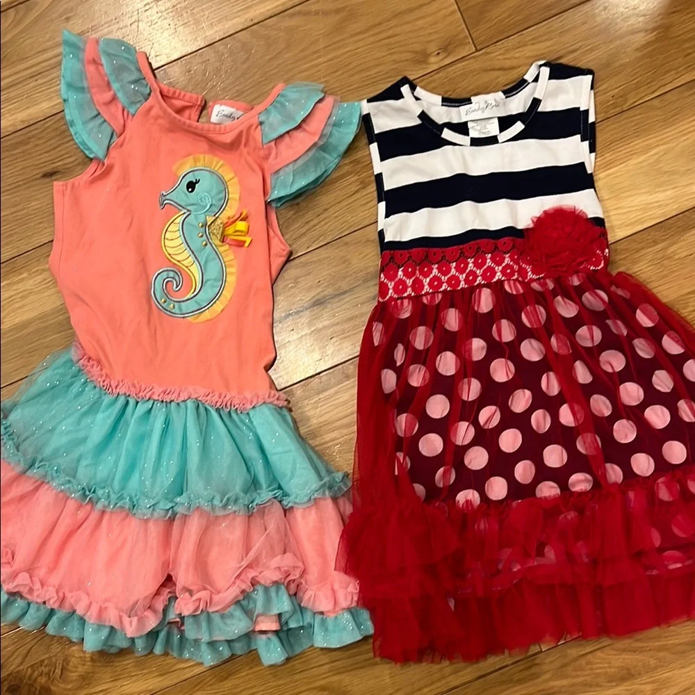 Bundle of 5 Girls Dresses - Picture 2 of 11